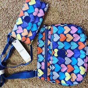 2 for 1 Kipling  Crossbody with Marla matching wallet
